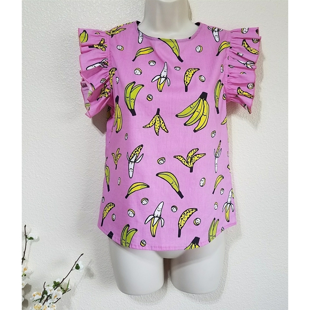 Nooworks Banana Print Top